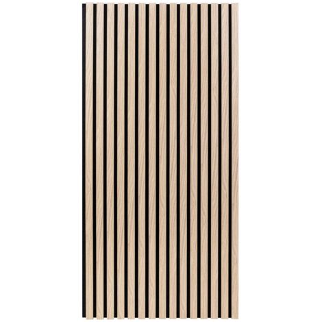 Colva Wanddekorationspaneel helles Holz 120x60cm - Atmosphera créateur d'intérieur