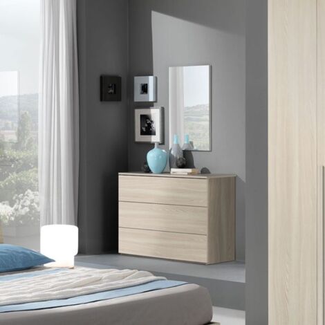 Com olmo 105x45x75 cm 3 cassetti