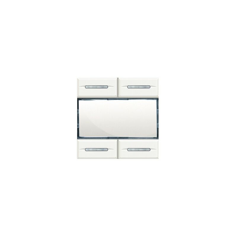 

Comando 4 escenas Bticino Axolute HD4680 para instalaciones MyHOME_UP Blanco