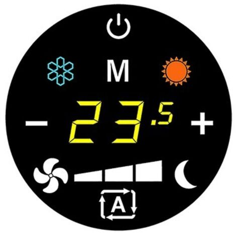 COMANDO A BORDO PER WHISPER CB TOUCH ESTATE-INVERNO - SABIA