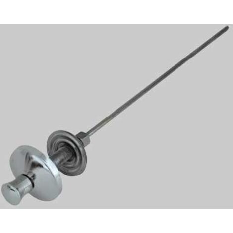 COMANDO COMPLETO PER SCARICO AUTOMATICO BIDET - Cromo
