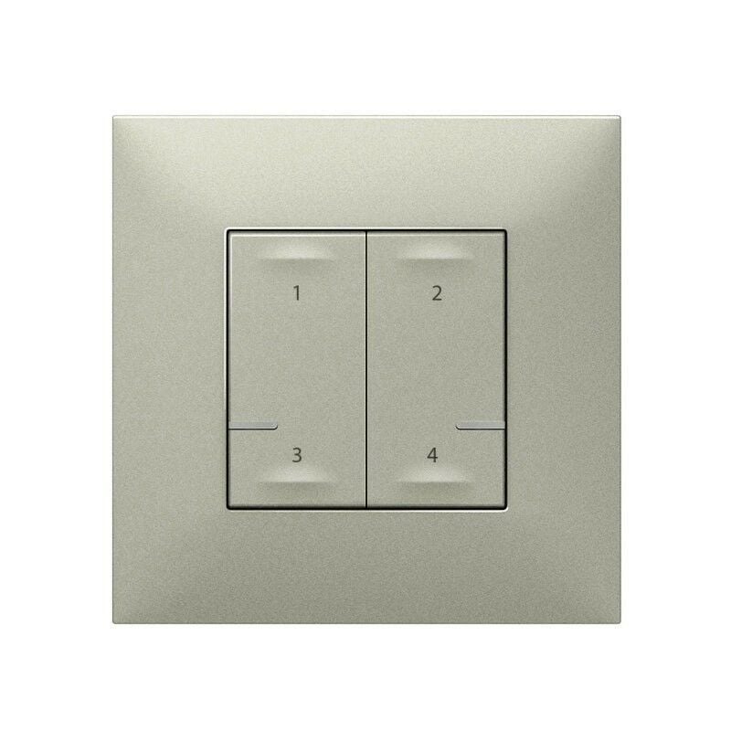 

Comando de 4 escenarios inalambrico 741832 serie Valena Next with Netatmo color Aluminio - Legrand