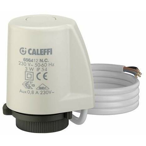 Comando elettrotermico a basso assorbimento 24V Caleffi 656414  24 V