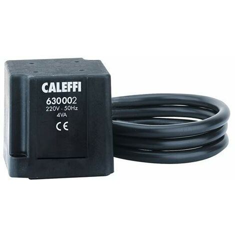 Comando elettrotermico, per valvole di zona serie 632 e 633. Caleffi 630002  Nero