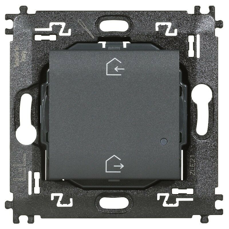 

Comando general entrar/salir inalambrico L4570CW serie Livinglight with Netatmo color Antracita - Bticino
