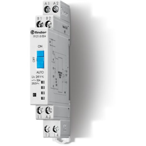Comando modulare Finder 192100240000 24V AC/DC 10A