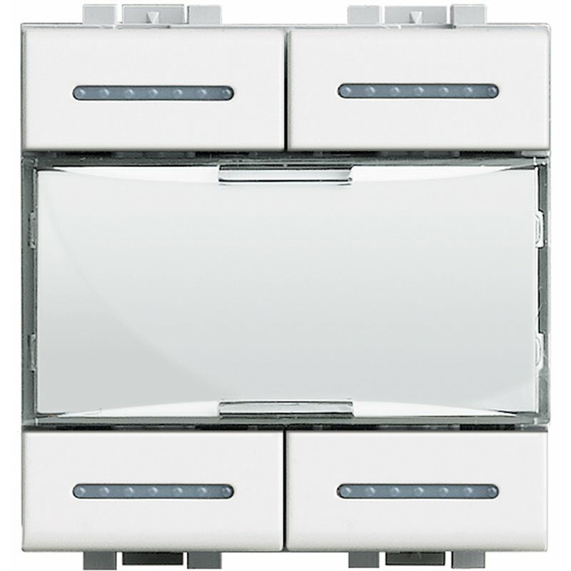 

Comando 4 escenas Bticino Livinglight N4680 para instalaciones MyHOME_UP Blanco
