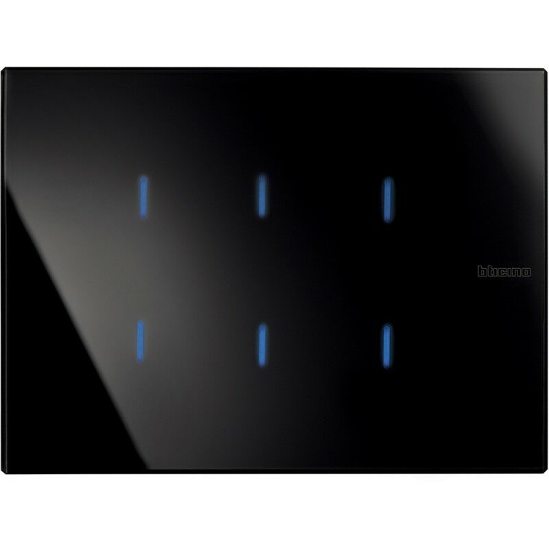 

Comando tactil 6 funciones Bticino Axolute HS4657M3 para instalaciones MyHOME_UP Nighter