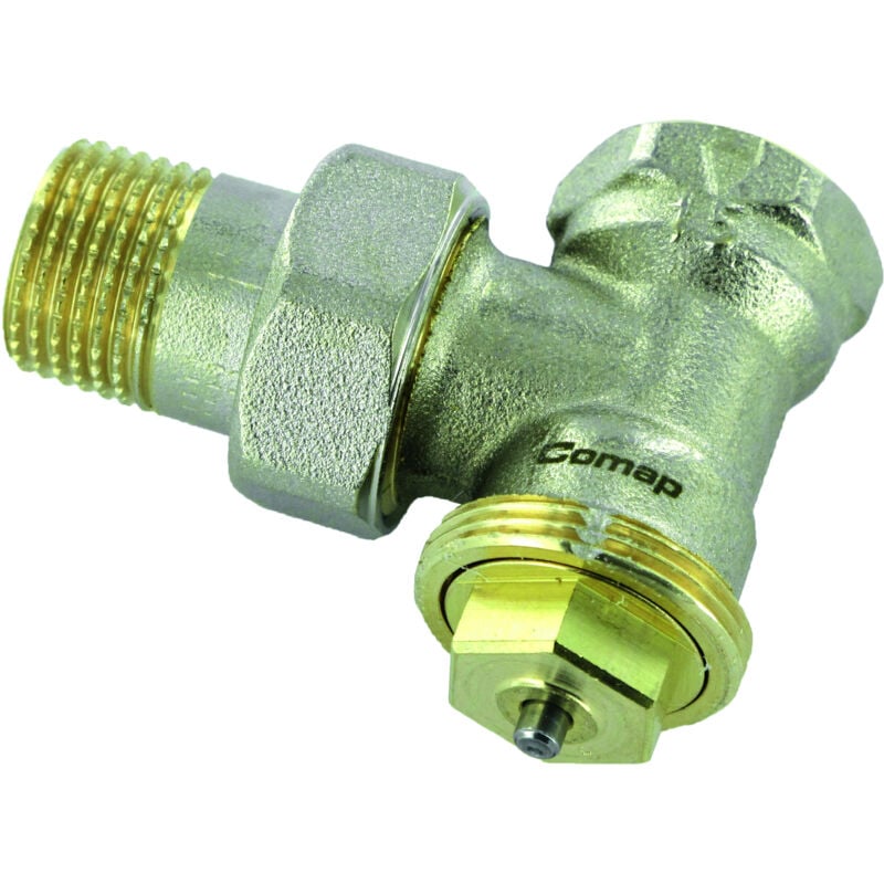 Corps thermostatique - Robinet Kv fixe - équerre femelle 3/8' (12x17) - M28 - FixoSar - R808603 - Comap