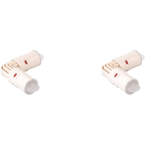 COMAP Coude égal 90° instantané synthétiques pour tubes multicouche - 26x2 - Vendus par 2 - Raccords MultiSkin - 9090P26