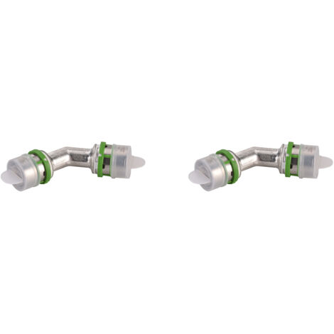 COMAP Coude égal métallique 45° à sertir pour tubes multicouche - 40x3,5 - Vendus par 2 - Raccords MultiSkin - 7041W40