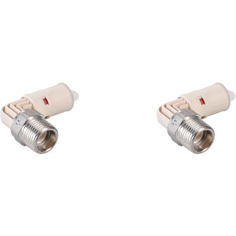 COMAP Coude instantané synthétiques mâle à visser pour tubes multicouche - 16x2 - 1/2 - Vendus par 2 - Raccords MultiSkin - 9092GP1612