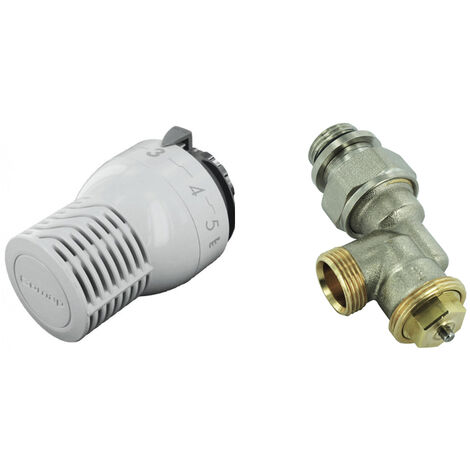 Comap – Kit thermostatique Sensity équerre inverse 1/2JT – Tête thermostatique M30 – Corps thermostatique Kv réglable – RK857424