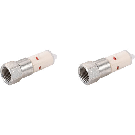 COMAP Manchon instantané synthétiques femelle à visser pour tubes multicouche - 16x2 - 1/2 - Vendus par 2 - Raccords MultiSkin - 9270GP1612