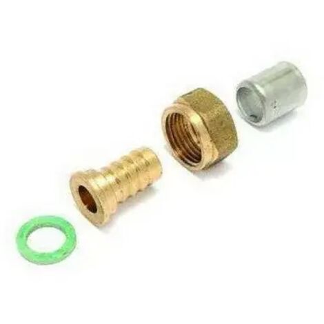 Comap P7359G – Beutel mit 2 Stück – PRO weibliche Crimpverschraubung, freie Mutter DT + Mutter + JP 3/4 – 20 x 1,9