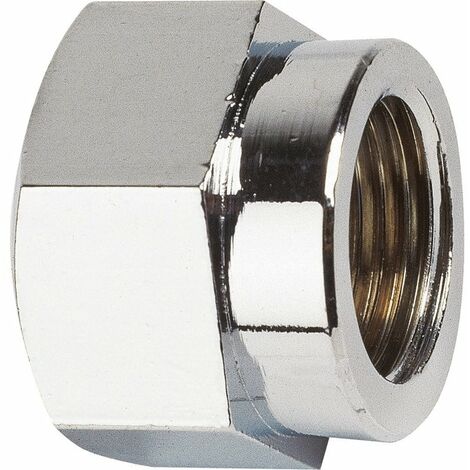 Comap – Raccord laiton chromé hexagonal réduit à visser – Filetage F 3/4' et F 1/2' – Fixation à visser pour robinetterie