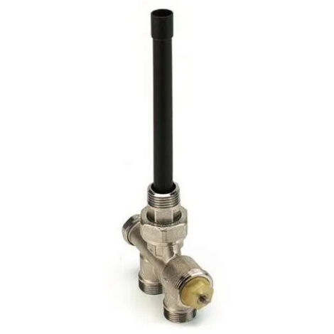 Comap – Robinet radiateur monotube à alimentation verticale 35 mm – Mécanisme thermostatique Kv 0,95 – Corps en laiton pour haute pression
