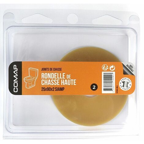 COMAP Rondelle de chasse haute pour chasse d'eau, WC et toilettes - 25x90x2 SIAMP - Joints de chasse - S279402