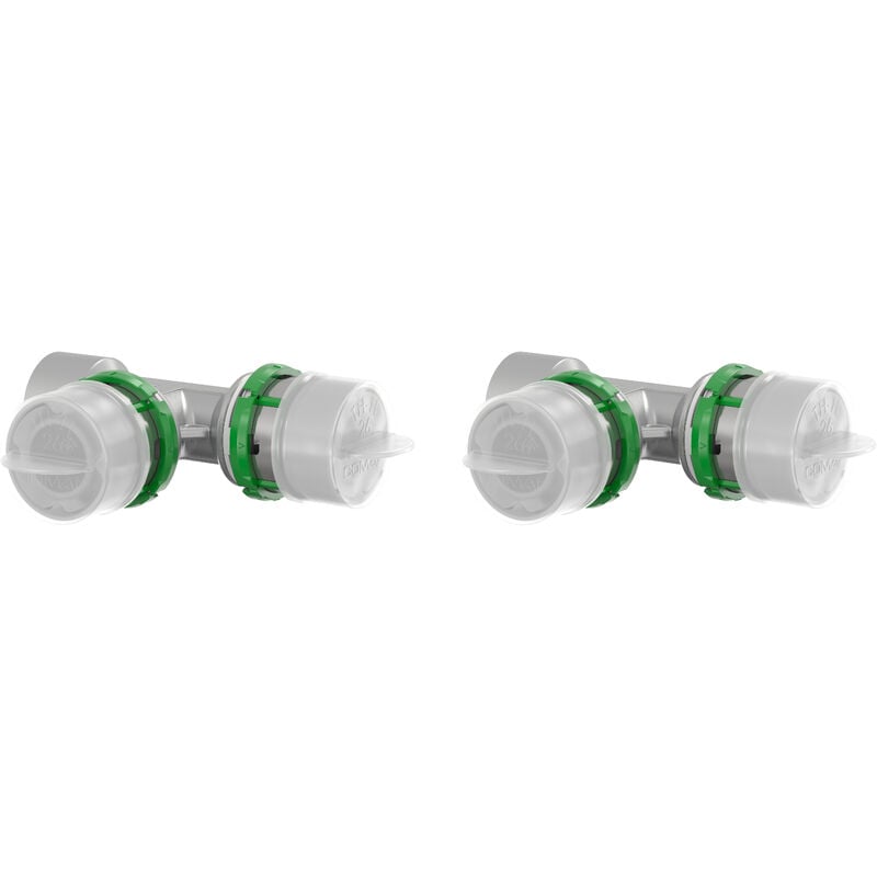 Comap - Té à sertir métallique femelle à visser pour tubes multicouche - 26x3 - 26x3 - 1/2 - Vendus par 2 - Raccords MultiSkin - 7131GW262612