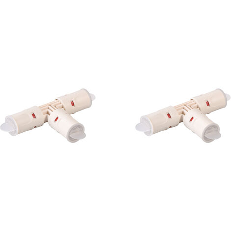 COMAP Té égal instantané synthétiques pour tubes multicouche - 20x2 - Vendus par 2 - Raccords MultiSkin - 9130P20