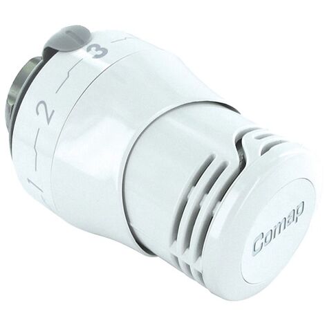 Comap – Tête thermostatique SENSO M28 – Raccord mâle 28 x 1,5 – Température -10 à +50 °C – Installation sans outil – Fabrication française - R100000