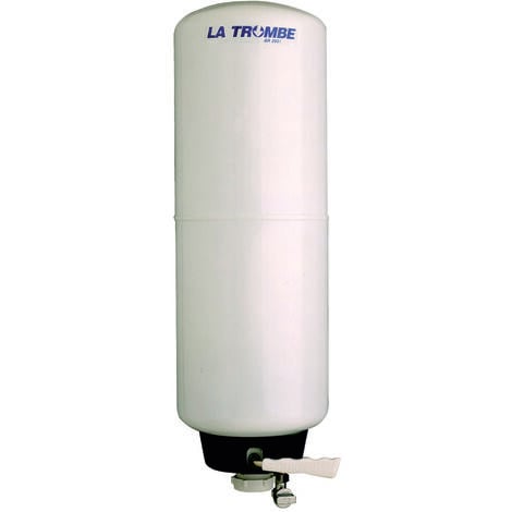 COMAP Trombe AR 2001 avec robinet d'arrêt et clapet anti-retour - Mécanisme de chasse d'eau hydropneumatique pour WC / Toilettes - 2982001