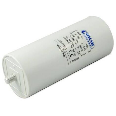 COMAR 600034 1 pc(s) Condensateur de marche pour moteur 60 µF 450 V/AC 5 % (Ø) 50 mm V661503