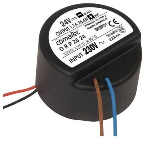 Comatec ORP/26.24 Alimentatore AC / DC 1.10 A 26.40 W 24 V/DC cavo non intestato