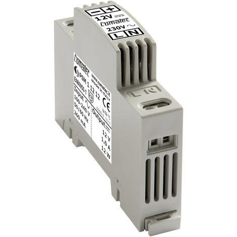 Comatec PSM1/12.12 Hutschienen-Netzteil (DIN-Rail)  12 V/DC 1 A 12 W   Inhalt 1 St.