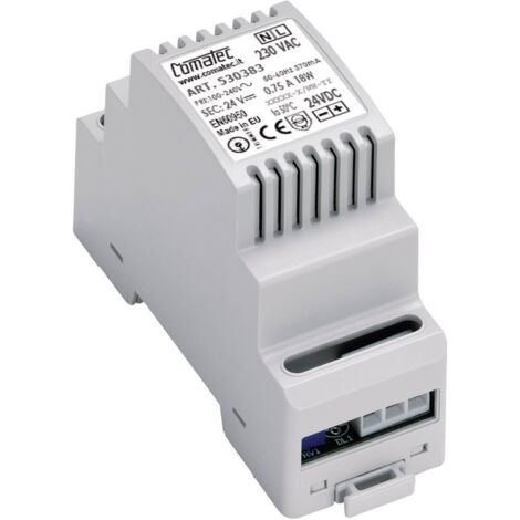 Comatec PSM46024 Alimentatore per guida DIN 24 V/DC 2.5 A 60 W