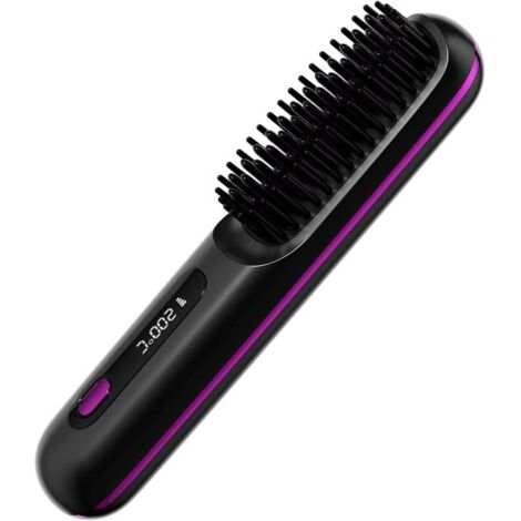 Comb - Hair Straightener - Cordless Hair Straightener - Mini Hair Straightener - Women's Negative Ion Ceramic Hair Straightener - Hair Straightener - Curling Hair - Suitable for Straight, Wavy, and Cu