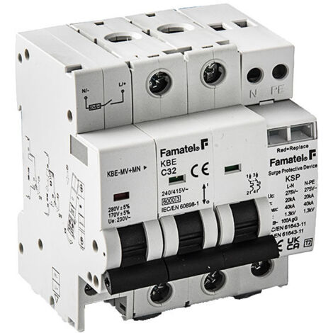Combi 2P 25 amperios marca FAMATEL