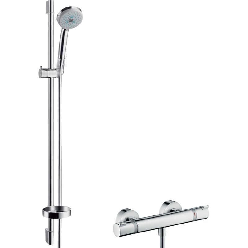 Croma 100 système de douche en surface multi avec - Hansgrohe