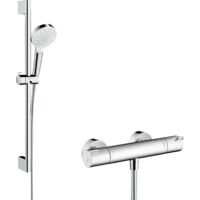 Combi Crometta Vario 0,65 m / Ecostat 1001 CL blanc/chromé