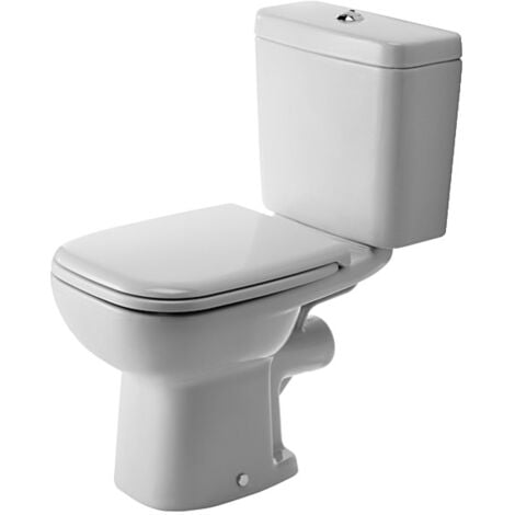 Pack WC 3 en 1 Duravit D-code - sortie horizontale - Blanc