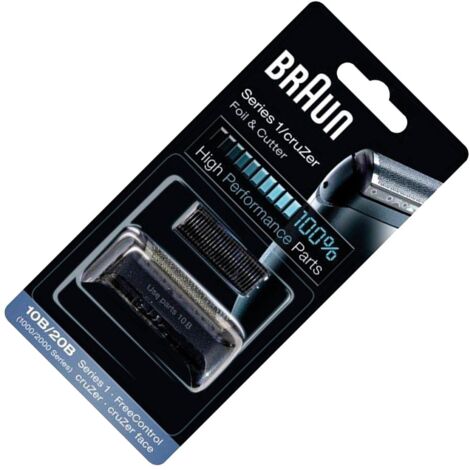Combi pack (grille + couteau) 10B/20B (295162-45802) (81387932) Rasoir, tondeuse BRAUN