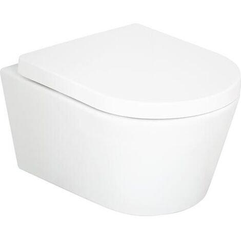 Combi-Pack Kuraika WC mural à fond creux sans bride abattant Kapuas sofclose