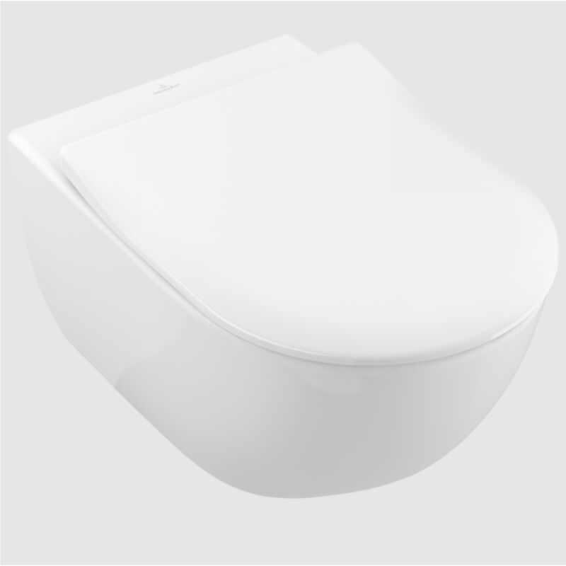 Villeroy&boch - Subway 2.0 - wc suspendu avec abattant SoftClosing, DirectFlush, blanc alpin 5614R201