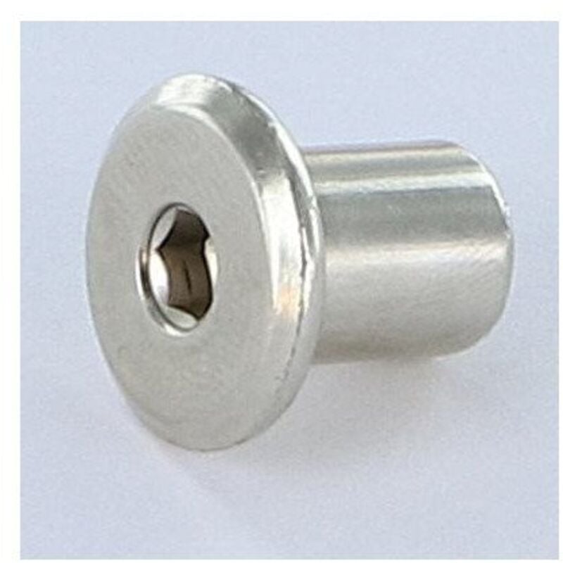 Combifix écrou relieur Tête plate Diamètre de tête: 15 Diamètre du corps 9 Longueur sous tête 15 M6 Clé-500 pièces