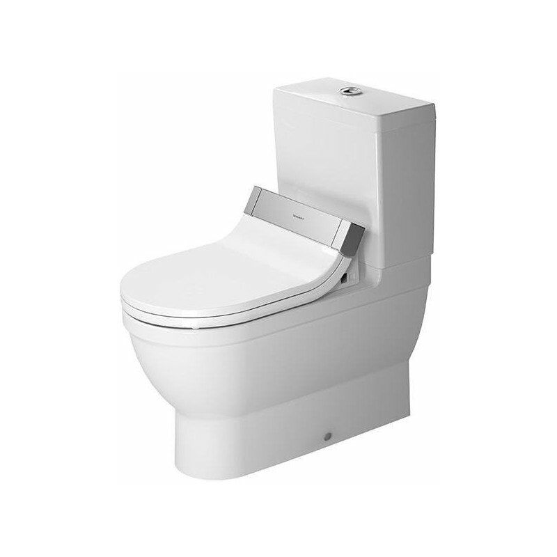 

Inodoro de pie STARCK 3 ti 370x705mm Toma SensoWash Vario blanco