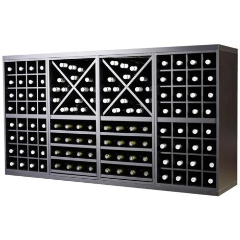 Combinacion Botellero Merlot 128 botellas y extraibles