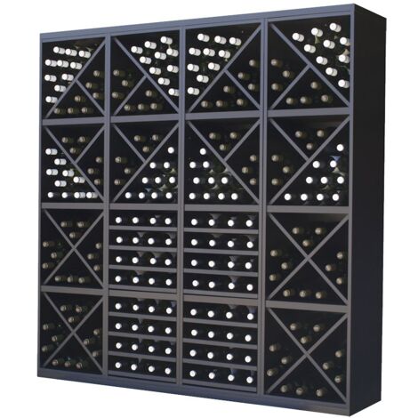 Combinacion Botellero Merlot 256 botellas y extraibles