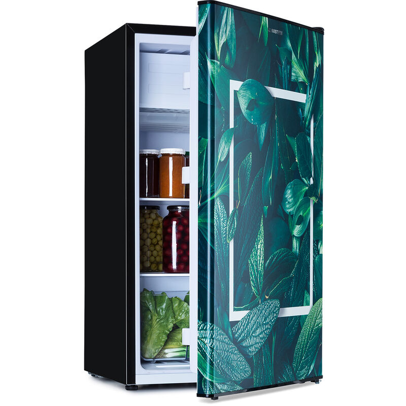 

Combinación de frigorífico y congelador CoolArt 79L, clase de eficiencia energética F, congelador 9 litros, puerta de diseño