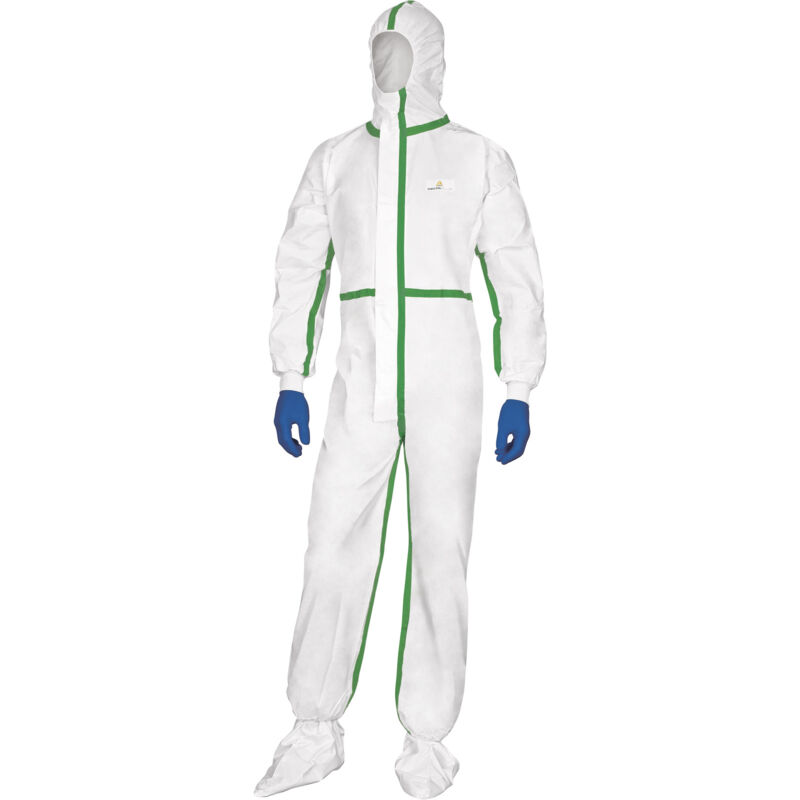 Combinaison jetable avec cagoule deltatek 5000 - type 4b - coutures étanchées DELTA PLUS - DT119 38/40 (M)