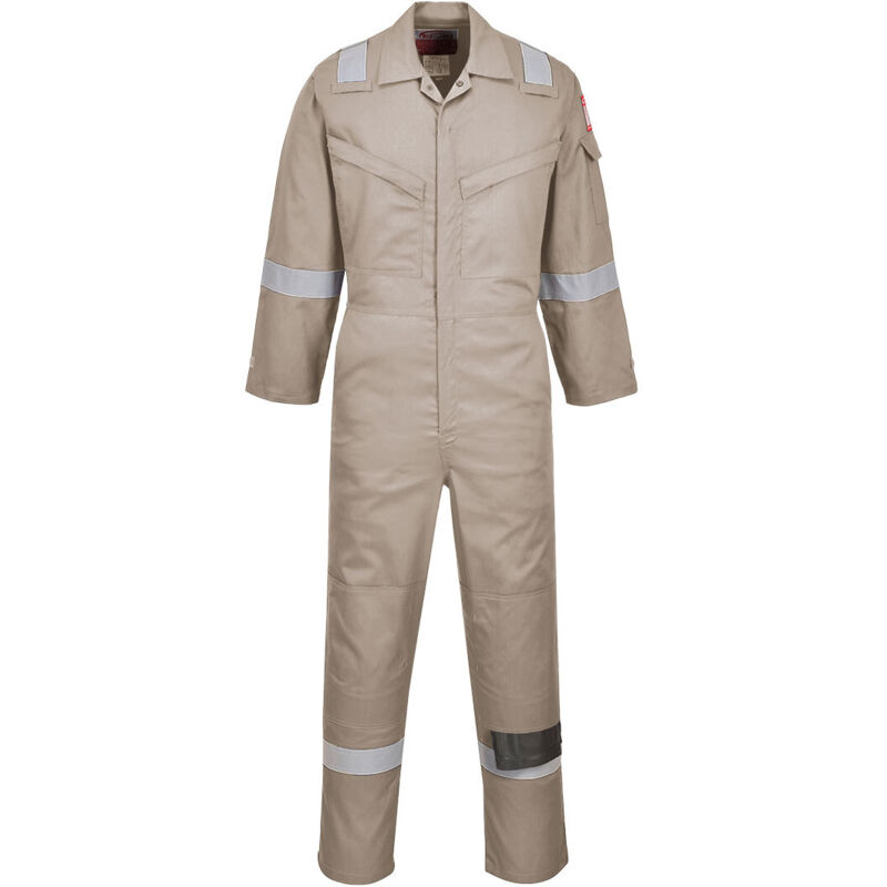 Portwest Antistatische Superleichte Kombination 210g Khaki Xl - De(50-52) - Uk(40-41)