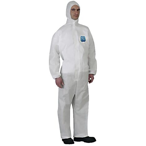 Combinaison Basiclean® Confort - Types 5/6 EN 1149-5, EN 1073-2 - Blanc - taille 4 XL - SEGETEX