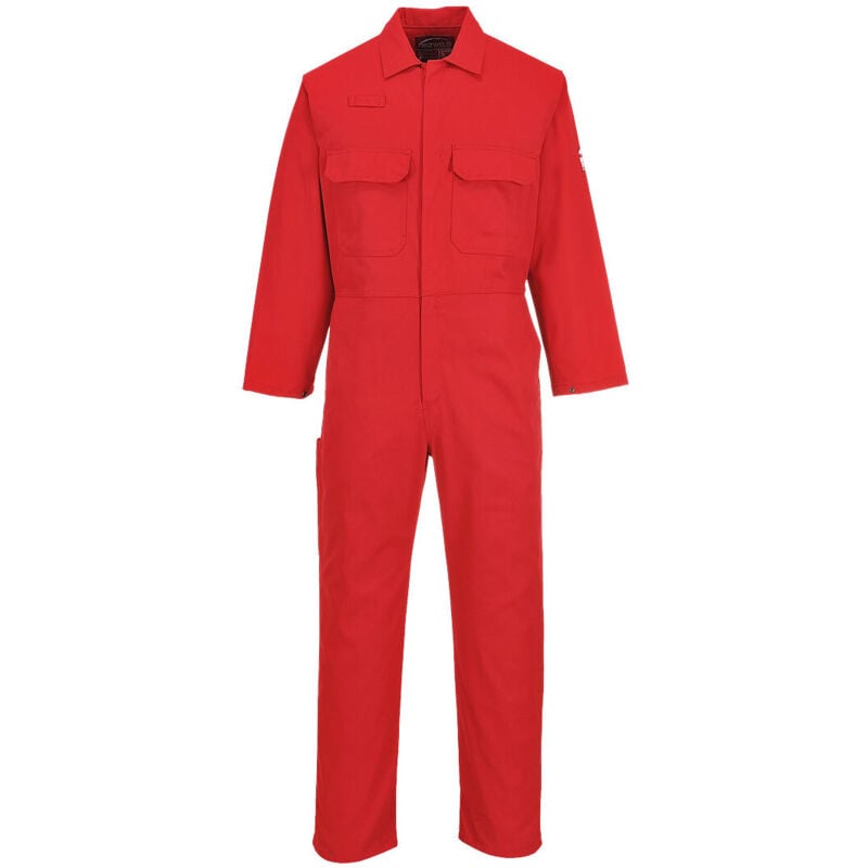 Combinaison Bizweld™ Retardateur de flammes couleur : Rouge taille l Portwest
