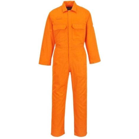 Combinaison Bizweld Retardateur de flammes Portwest Orange M