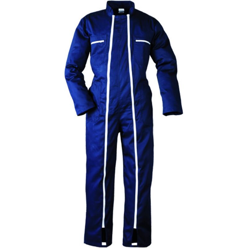 Coverguard – Combinaison de protection double zip M – 65% polyester, 35% coton – Coutures doubles pour solidité – Pour environnements salissants