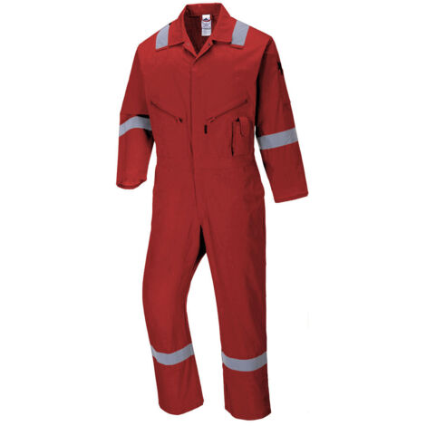 Combinaison coton Iona  couleur : Rouge taille XXL - PORTWEST